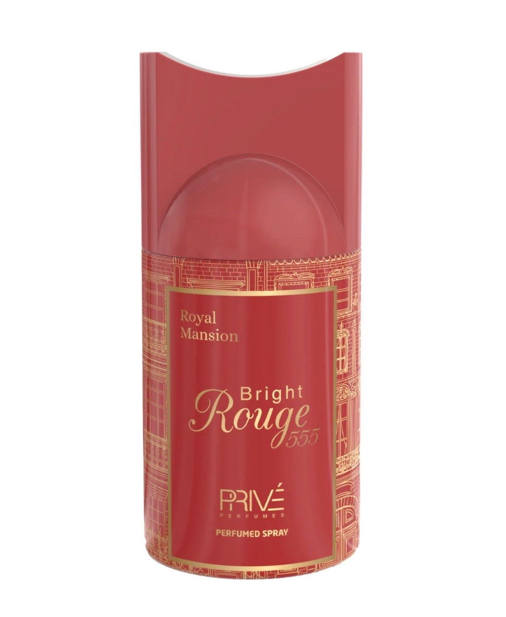 PRIVE Bright Rouge 555 Perfume Deodorant 250ml Women