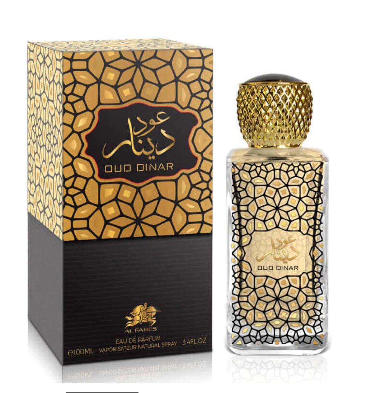 Al Fares Oud Dinar Eau De Parfum 100ml UNISEX I