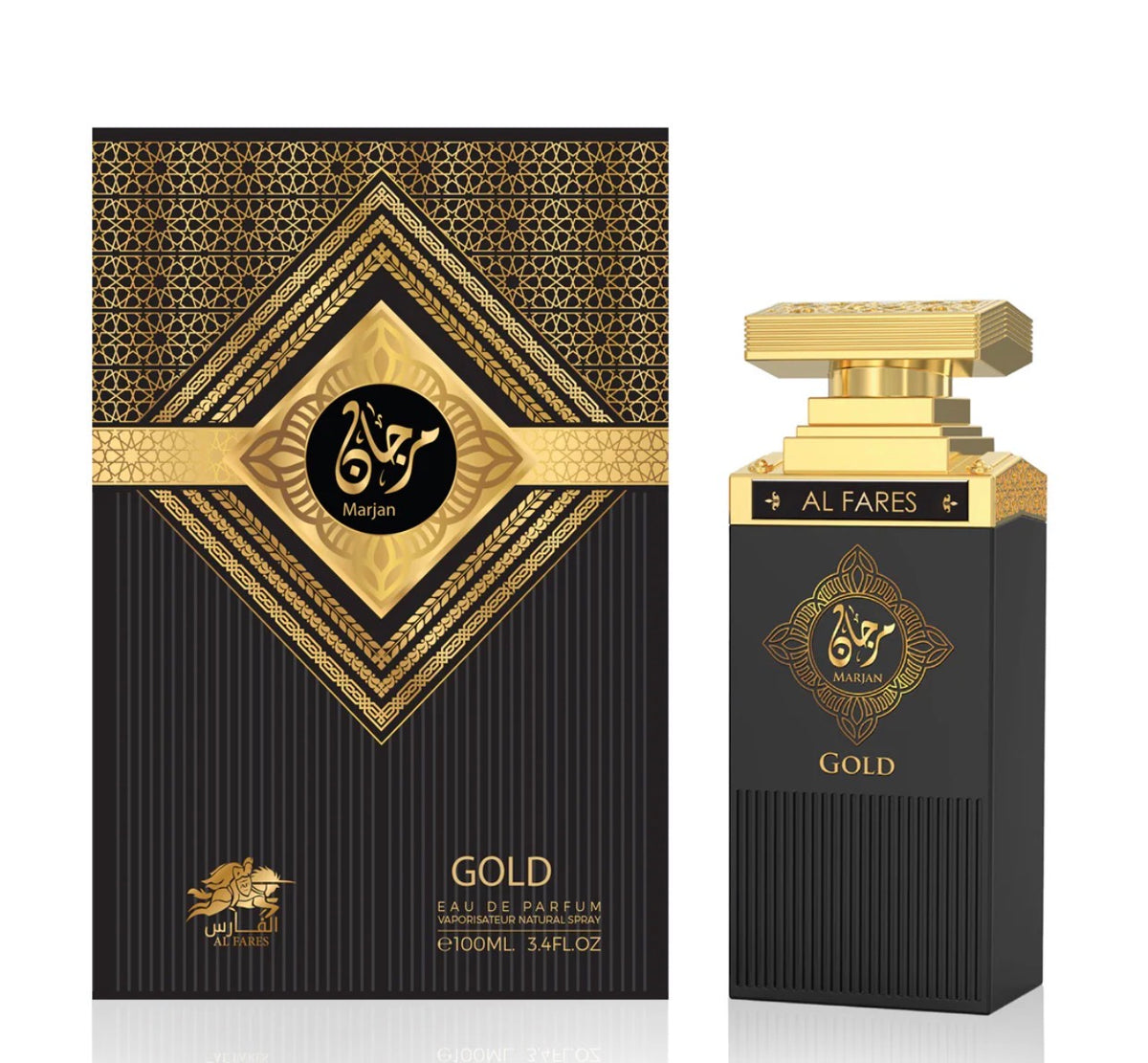 AL FARES Marjan Gold Eau De Parfum 100ml UNISEX