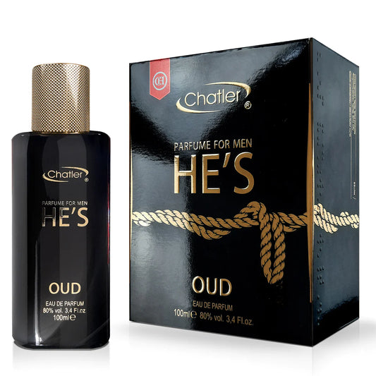 Chatler HE'S OUD MEN Eau De Parfum 100ml